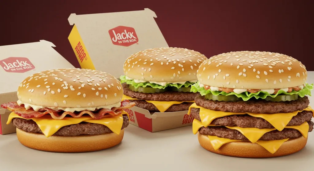 Jack in The Box Burgers