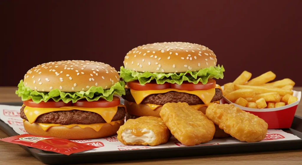 Jack in The Box Kids Menu