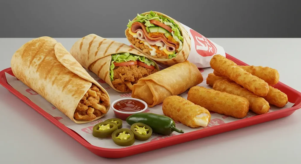 Jack in The Box Sides Menu