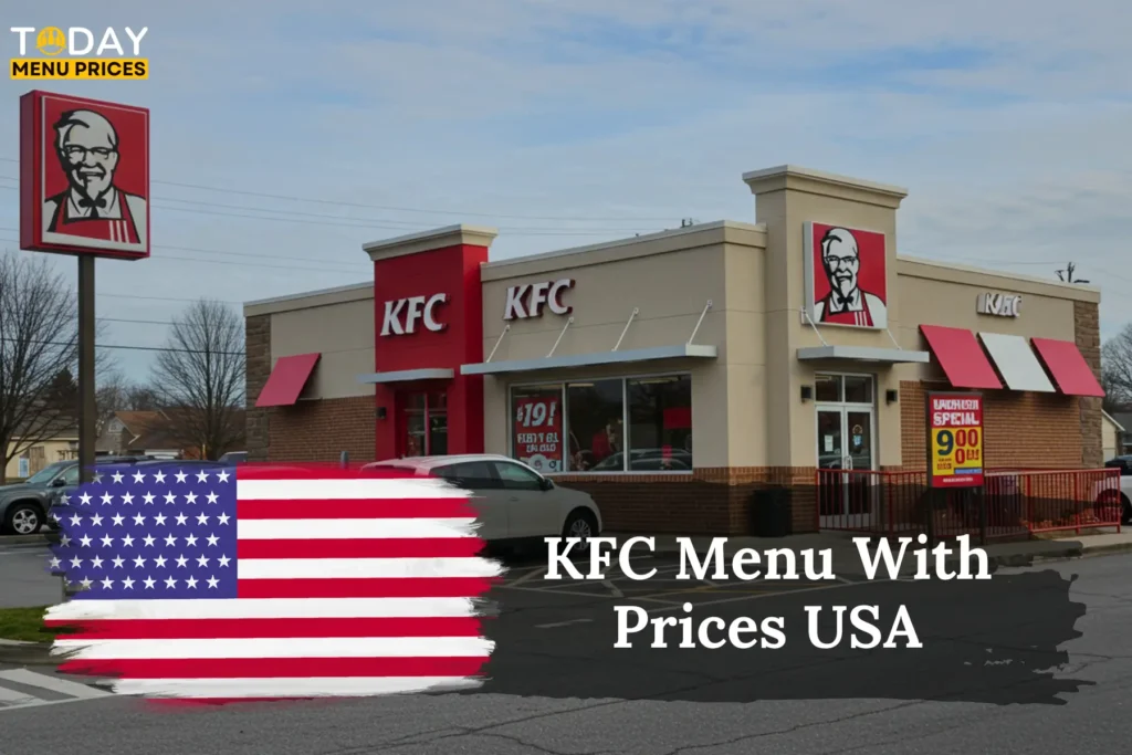 KFC Menu With Prices