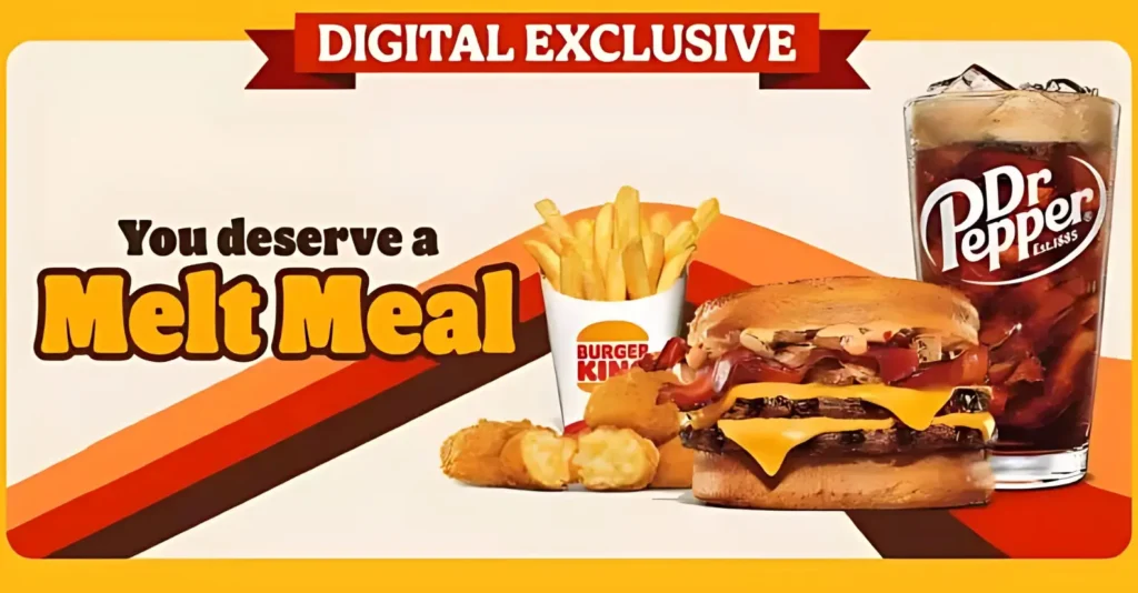 Burger King Digital-exclusive Melt Meals