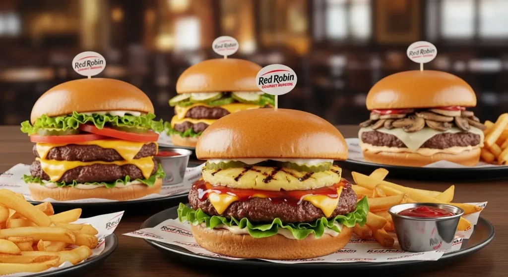 Red Robin Gourmet Burgers Menu